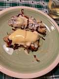 Scaloppine Radicchio e Taleggio fuso