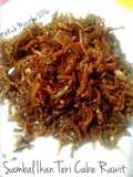 Sambal Ikan Teri Cabe Rawit