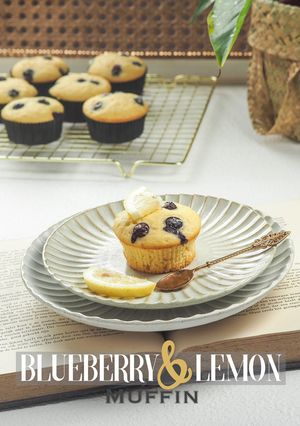 Foto resep Blueberry and Lemon Muffin