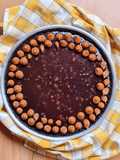 Tarta tipo Cabsha® o Havanna® con toque de sal marina en escamas 🍫🧂🌊 Súper golosa y sin horno