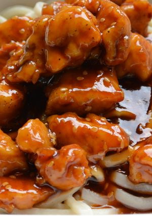 Una foto de Pollo al estilo oriental