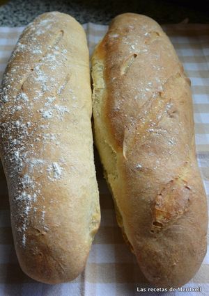 Una foto de Barras de pan caseras Thermomix
