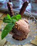 Helado de chocolate sin lactosa 