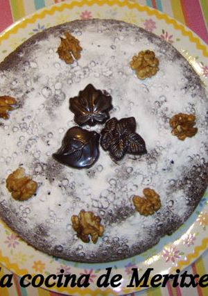 Una foto de Bizcocho de chocolate