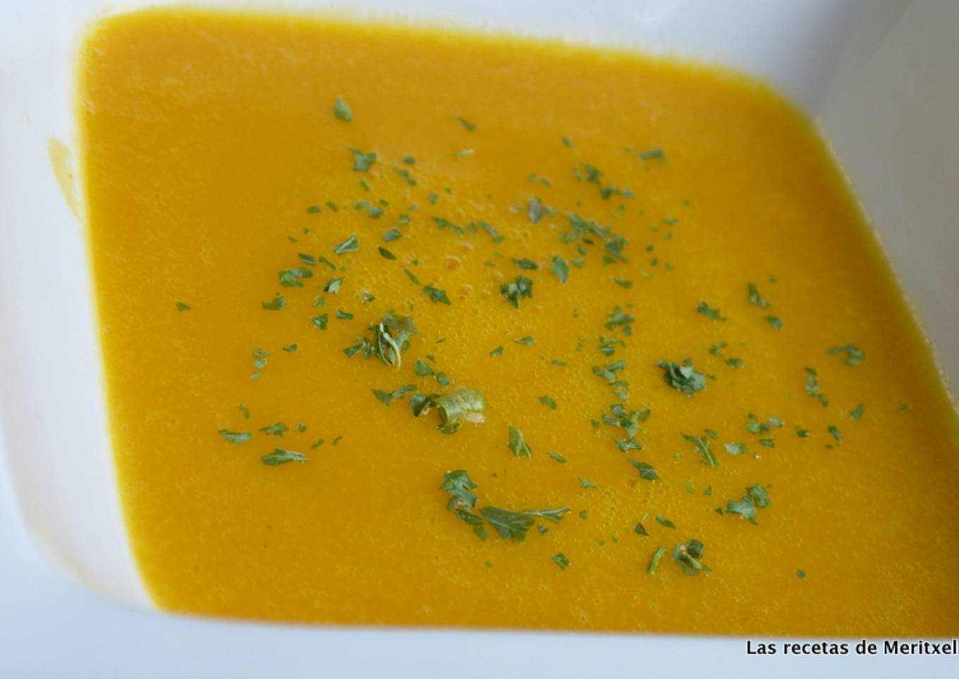 Crema de calabaza