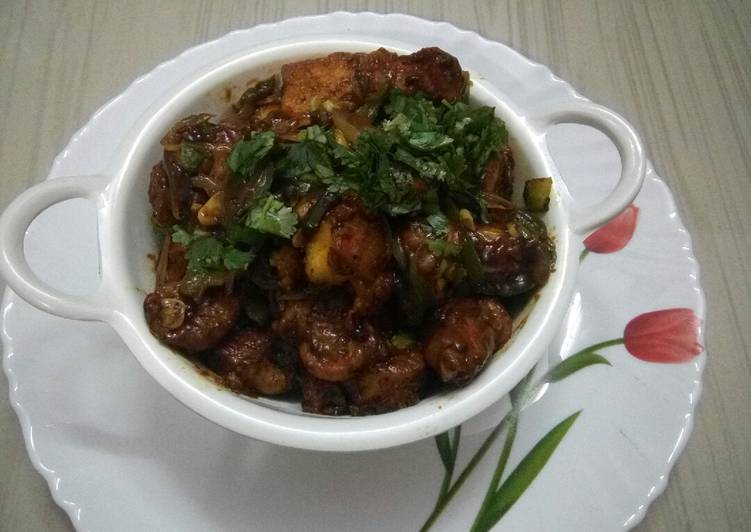 Steps to Prepare Quick Dry Paneer Chilli