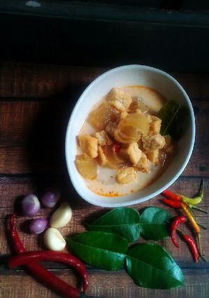 Foto resep Krecek/kulit sapi masak santan pedas