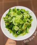 Gỏi dưa leo rau diếp cá