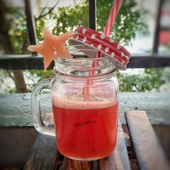 A picture of Watermelon juice.