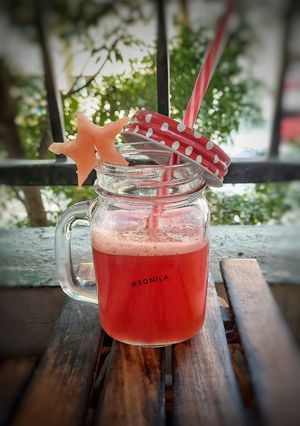 A picture of Watermelon juice.