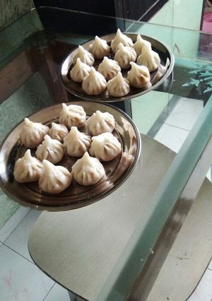 A picture of Ukadi che modak.