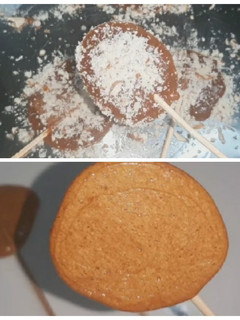 டல்கோனா கேண்டி (Dalgona candy recipe in tamil) செய்முறை முக்கிய புகைப்படம்