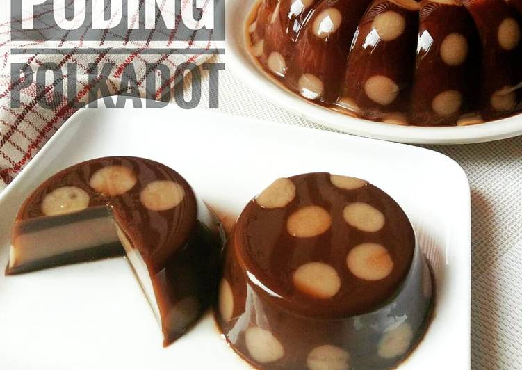 Resep: Di RumahPuding Milo Polkadot (dg tips) #BikinBareng