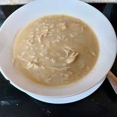 A picture of My Quick Healthy Chicken & Barley Soup 😉.