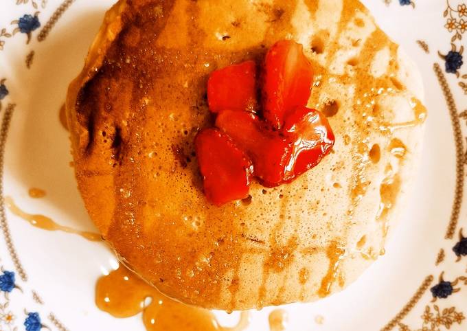Strawberry pancakes Recipe