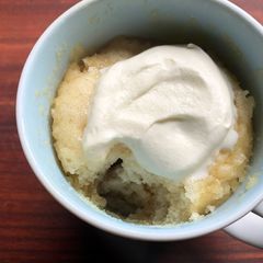 Instant Golden Syrup Mug Pudding A picture of Instant Golden Syrup Mug Pudding.