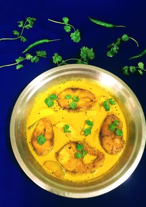 A picture of Fish in Mustard Gravy.
