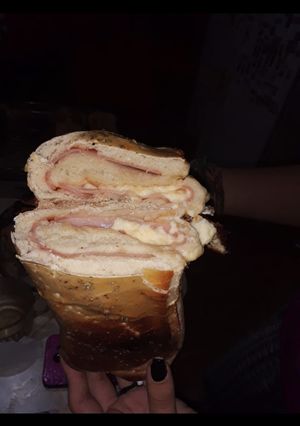 Una foto de Pan relleno