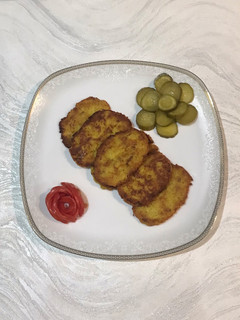 عکسی از دستور کوکو سیب زمینی خام 🍘