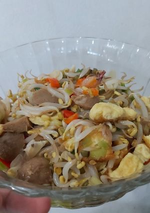 Foto resep Tumis toge telur bakso