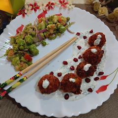 A picture of Brown Rice Balls.