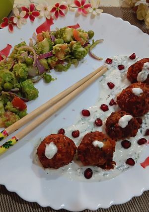 A picture of Brown Rice Balls.
