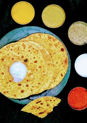 મસાલા ખાખરા(Masala khakhra recipe in Gujarati) રેસીપી મુખ્ય ફોટો