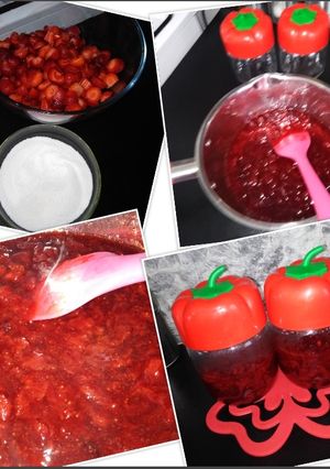 صورة لوصفة معجون الفراولة 🍓🍓