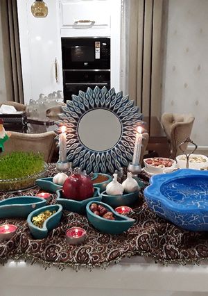 عکسی از دستور هفت سین ۱۳۹۹من🤩🤗