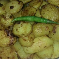 A picture of Potato bhaja.