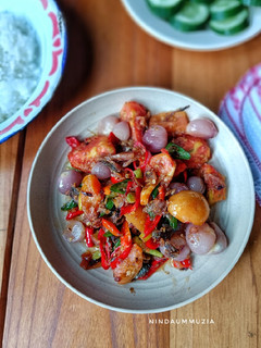 Foto resep Oseng Peda Cabe Bawang