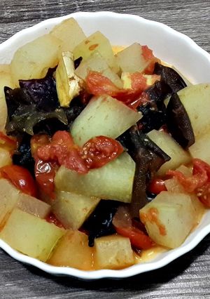 冬瓜蕃茄煮 (原味餐食譜 娜娜媽) 的食譜成品照片