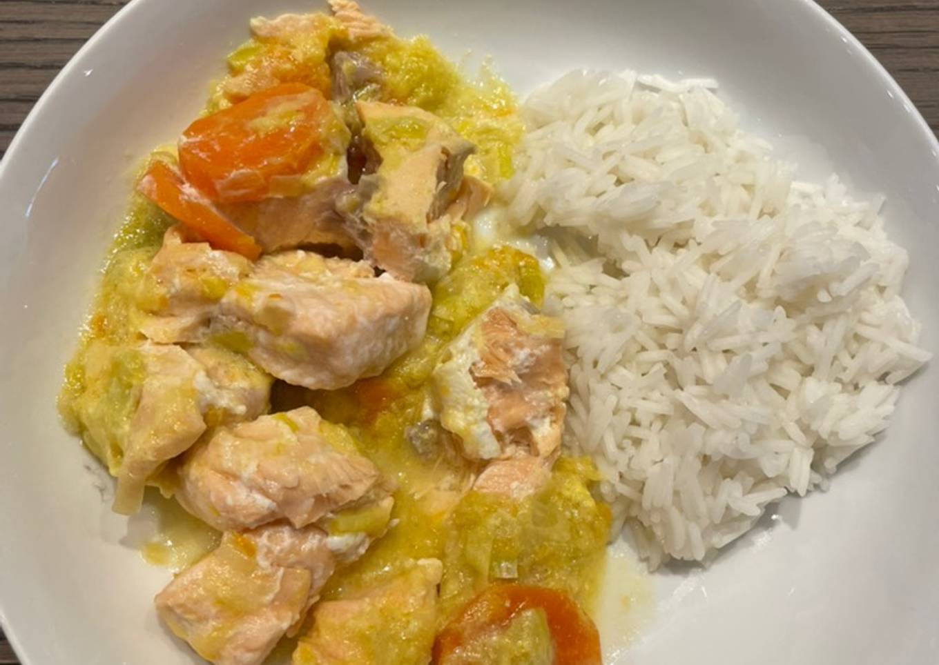 Blanquette de saumon
