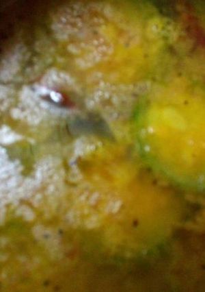 A picture of Vegetable dal.