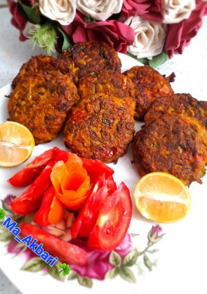 عکسی از دستور 🌺کوکو بادمجان، کدو،سیب‌زمینی،هویج