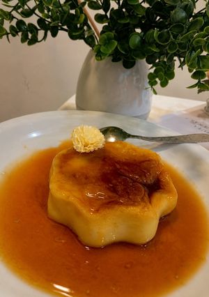 Una foto de Flan Express en Microondas