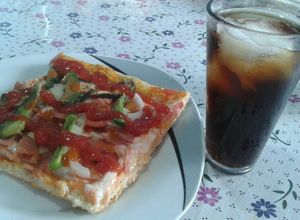 Una foto de Pizza "a la enojona" 😈🍕