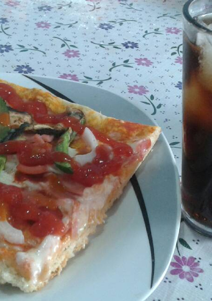 Una foto de Pizza "a la enojona" 😈🍕