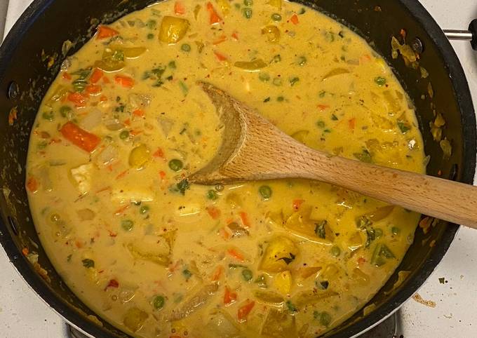 Step-by-Step Guide to Prepare Super Quick Homemade Veg Thai Curry