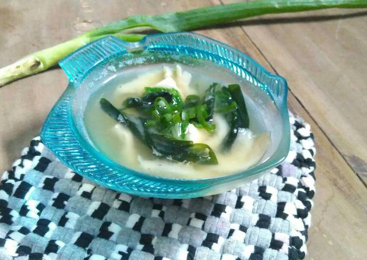 Cara Membuat Miso Shiru Miso Soup Yang Renyah