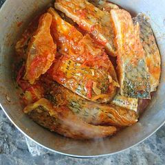A picture of Fish Stew.