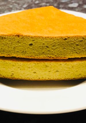 รูปของ ชิฟฟ่อนชาเขียว Matcha Chiffon Cake
