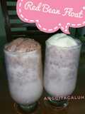 Red Bean Float/ Float Kacang Merah