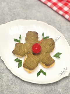 Foto resep Green Tea Flower Toast versi Roti Tawar