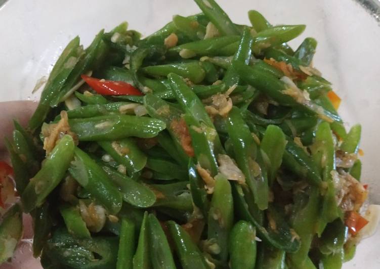 Tumis Buncis udang rebon