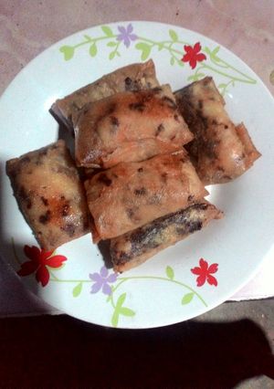 Foto resep Lumpia tape coklat