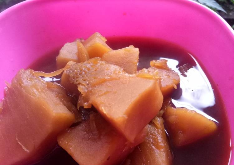 Resep: AppetizingKolak sukun tanpa santan