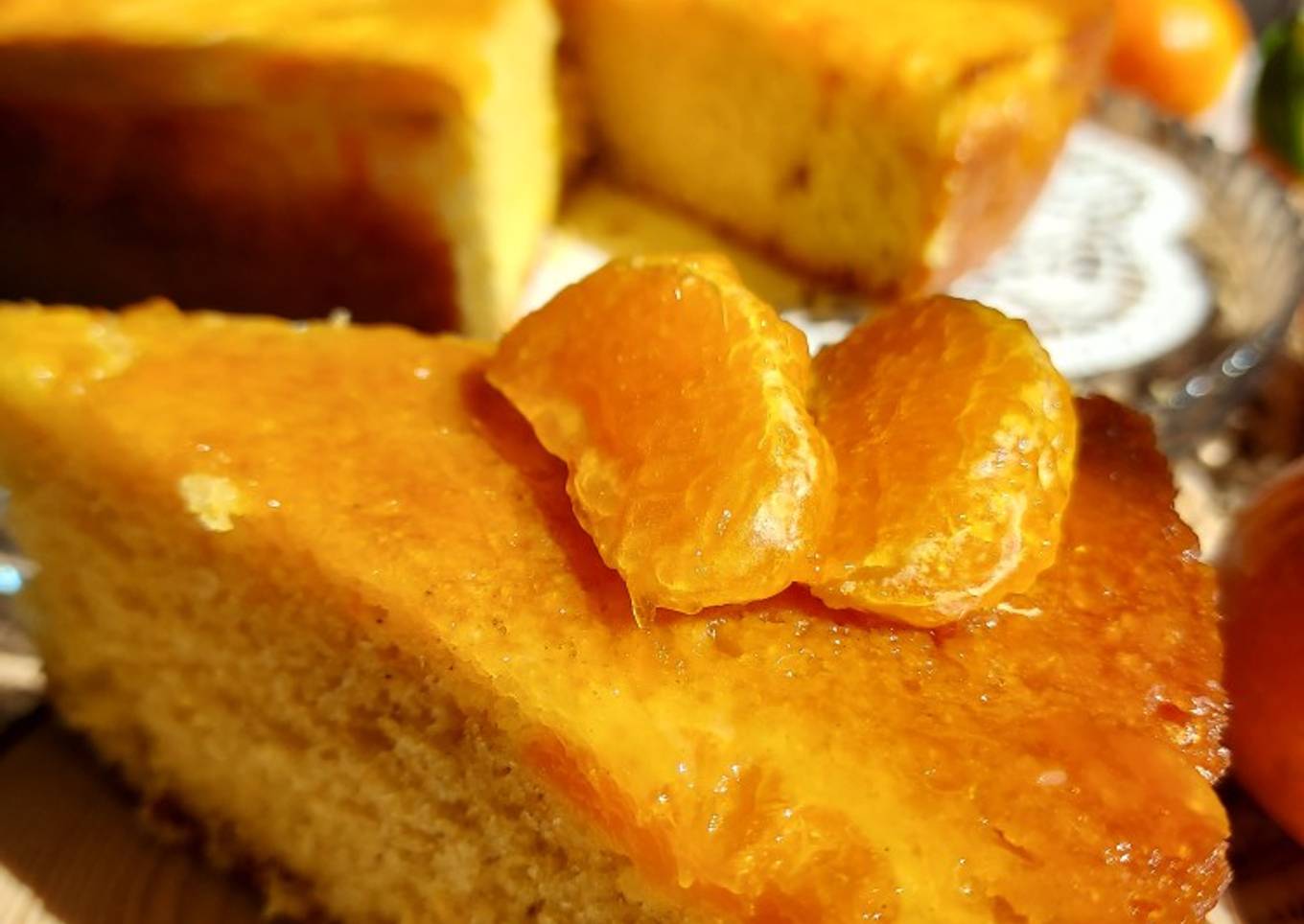 Gâteau aux mandarines