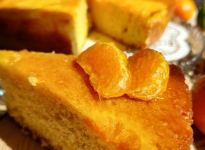 Une photo de Gâteau aux mandarines