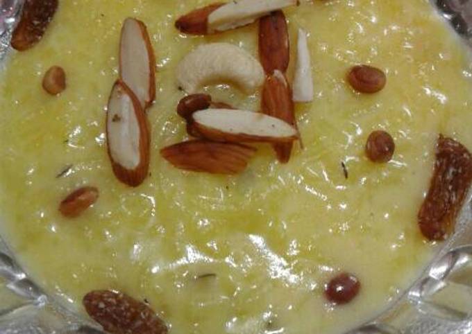 Yummy kesari kheer